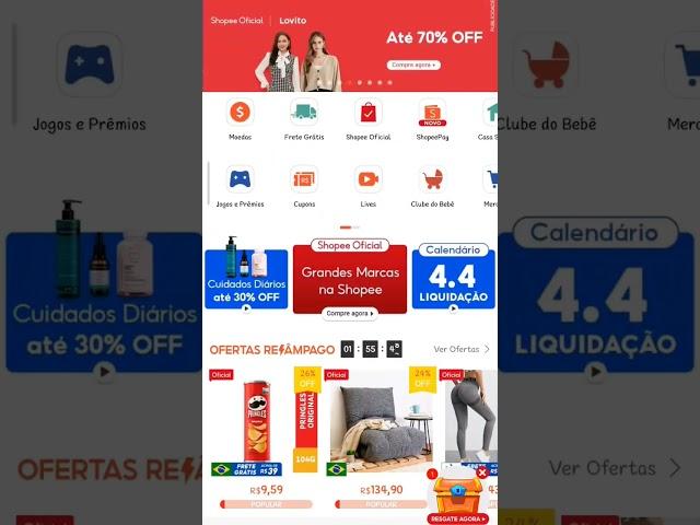 Pagamento falhou shopee solução! #shopee #shopeefashion #falhas