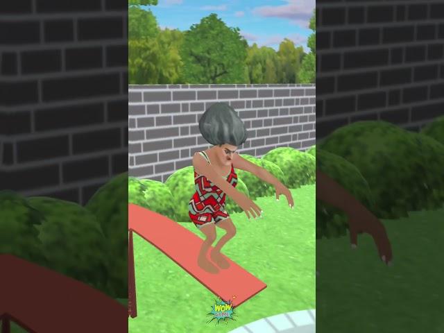 Scary Teacher Swimming Suit Vs Coffin Dance in Pool Pranks #wowgame #shorts