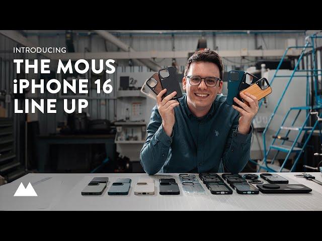 THE MOUS IPHONE 16 LINE UP!