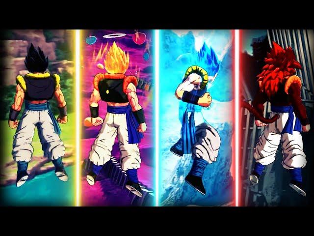 EVERY Form of Gogeta on ONE Team!