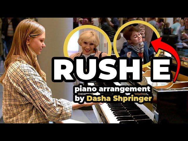 Rush E Piano arrangement by Dasha Shpringer. Piano cover