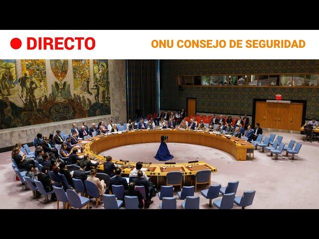 ONU: EL CONSEJO de SEGURIDAD DEBATE sobre CONFLICTO PALESTINO | RTVE Noticias