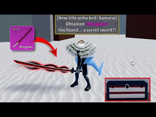 How to get RENGOKU Sword FAST and EASY in Blox Fruits? Beginners guide 2nd sea Roblox!