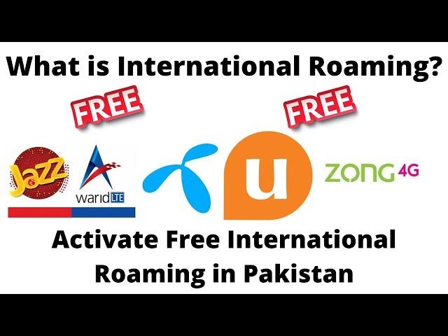 International roaming meaning in urdu | Free international roaming