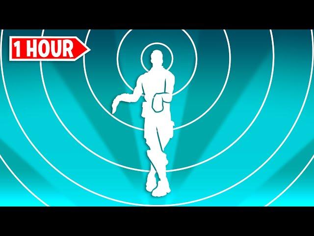 Fortnite CROSSBOUNCE Emote 1 Hour Version! (TikTok Icon Series Emote)