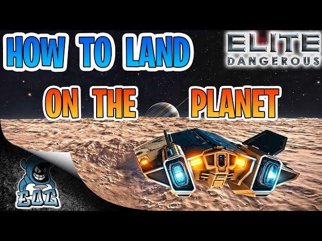 Elite Dangerous How To Land On Planets