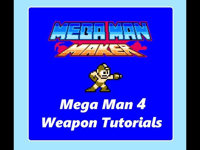 Master Mega Man 4's Weapon Arsenal in Mega Man Maker!