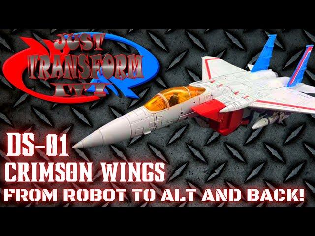 JUST TRANSFORM IT! DS-01 Crimson Wings (Starscream)