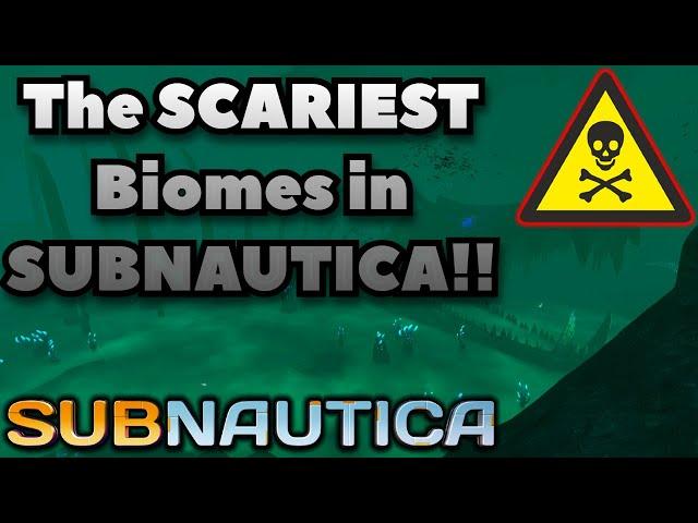 The SCARIEST Biomes in Subnautica #subnautica #gaming #subnauticagame