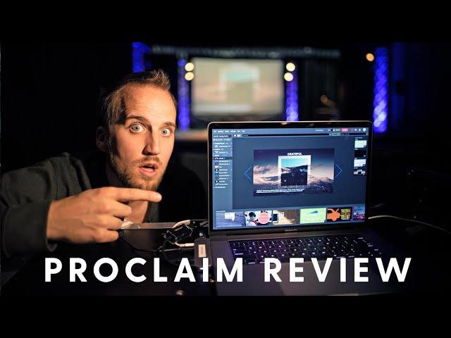 Proclaim Presentation Software for Churches | In-Depth Review