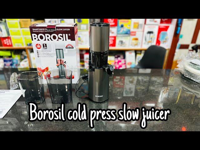 borosil fresh juice cold  Press Slow Juicer, Portable Slow Juicer Review | best slow juicer in india