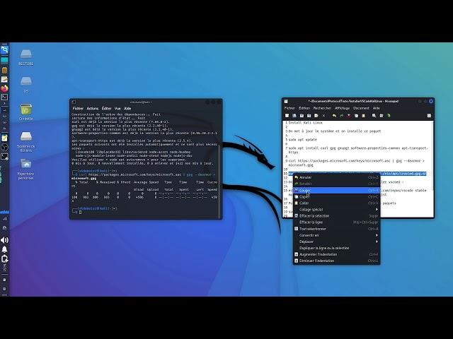 Installer Visual Studio Code sous Kali Linux en 2 minutes | Protocol 2022