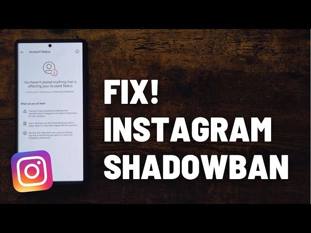 How to Fix Instagram Shadowban (2023)