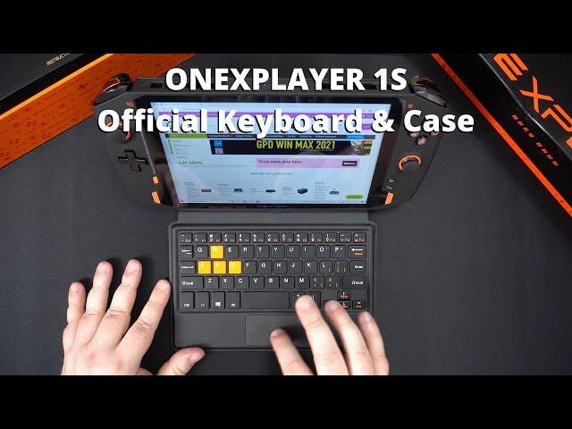 ONEXPLAYER 1S Official Carry Case and Keyboard Review