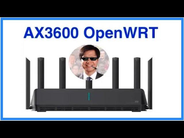 [John] Xiaomi AX3600 OpenWRT installation (Dual OS)