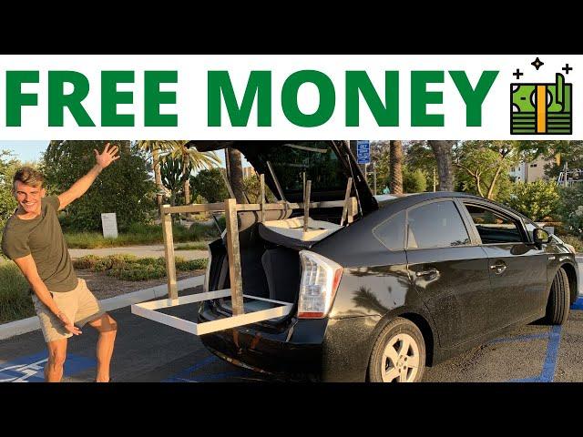 Free Table Flip! Make Money From Free Furniture On Craigslist and Facebook Marketplace.