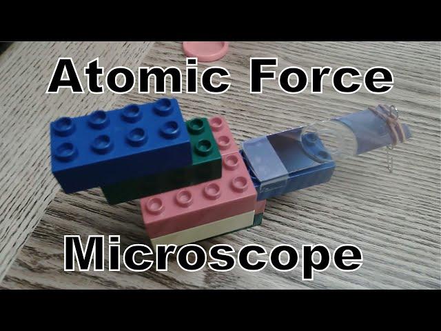 Build an Atomic Force Microscope Model from Home!