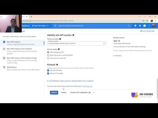 How to Create VM Instances in GCP