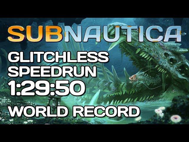 Subnautica - Glitchless Hardcore Speedrun - 1:29:50 [Former WR]