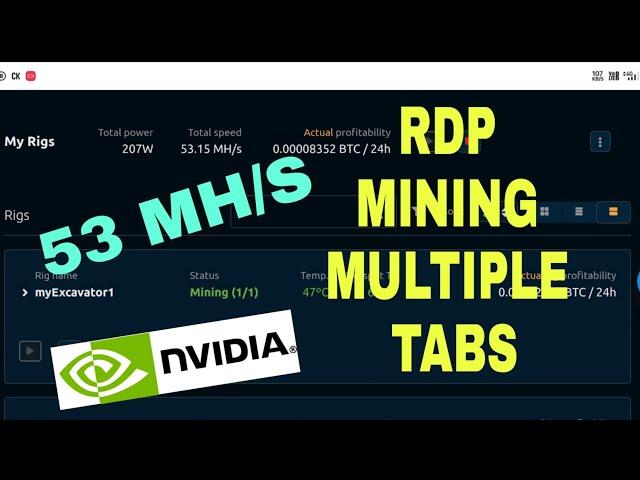 GPU RDP with NVIDIA GTX 1660 SUPER | Bitcoin Mining