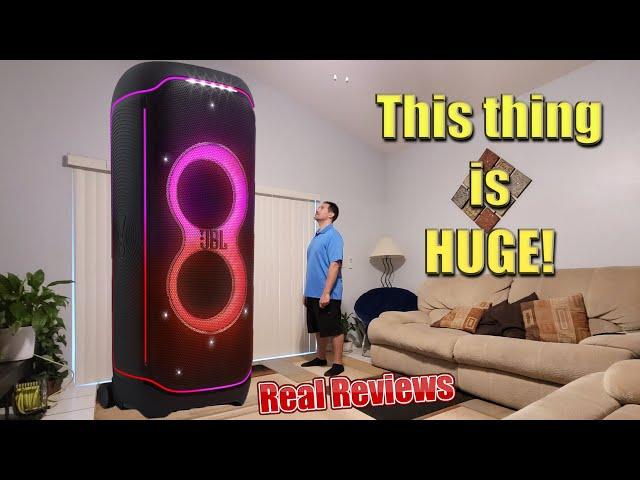 JBL Partybox Ultimate Portable Party Speaker Unboxing & Real Review