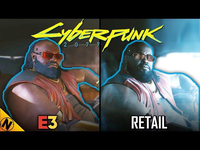 Cyberpunk 2077 Reveal (2018) vs Retail (2020) | Direct Comparison