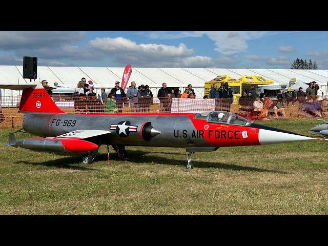 Giant F-104 Starfighter - JetPower2024 #JetPower #JetPower2024 #RcPlane #Jet #F-104 #Starfighter