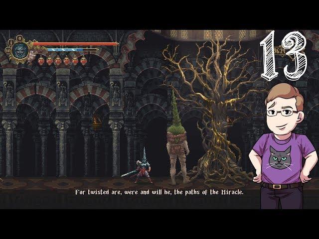 Let's Play Blasphemous (Blind) Part 13 - Library of the Negated Words