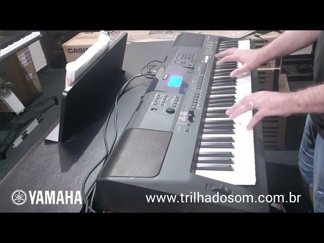 Timbres e Ritmos do Teclado Yamaha EW400