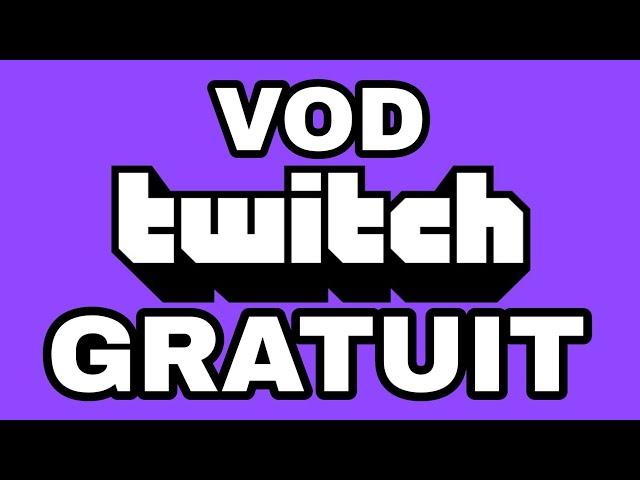 REGARDER GRATUITEMENT LES REDIFFUSIONS TWITCH SUB ONLY (fiable 2024) NOUVELLE TECHNIQUE