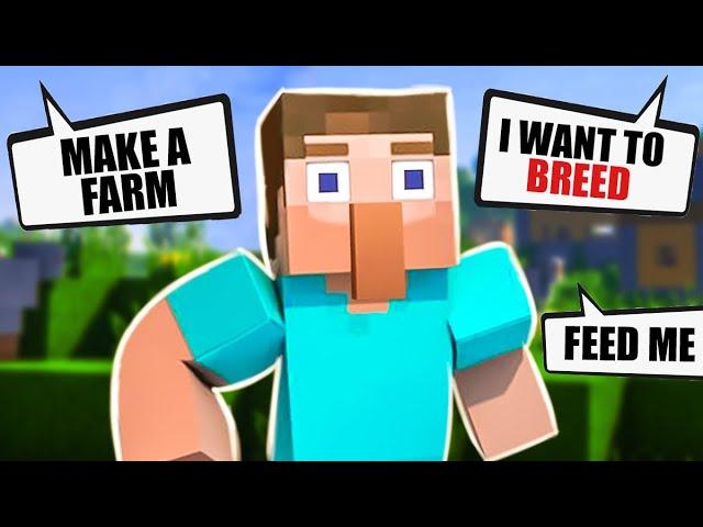 Can you play Minecraft as a villager?