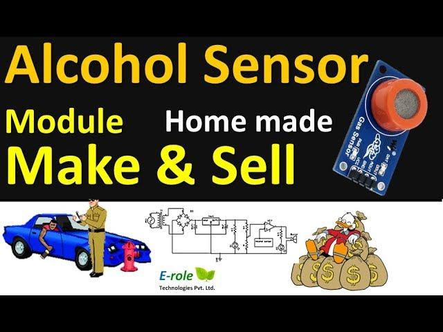 How to Make and sell Alcohol sensor module MQ3