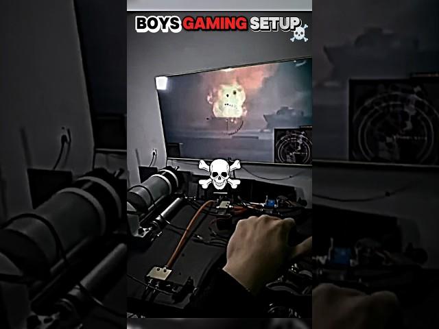 Gaming Setup of Boys V/S Girls ️ #trollface #troll #edit