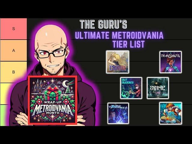 The Guru's Ultimate Metroidvania Tier List: Wrap-Up Metroidvania Month