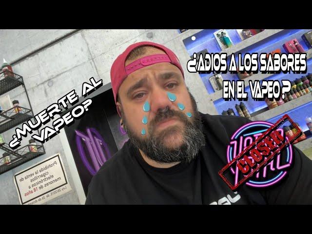 ¿ADIOS A LOS SABORES DEL VAPEO?  | VAPEOTOTAL