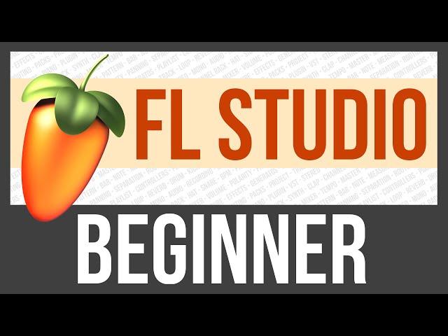 FL Studio for Absolute Beginners - Make a Basic Beat from Scratch