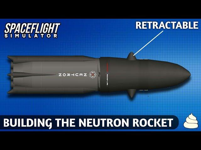 How To Build Rocket Lab Neutron Rocket UPDATED In Spaceflight Simulator SFS 1.5