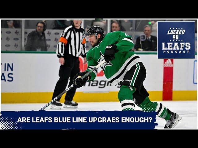 Are the Toronto Maple Leafs upgrades to blue line enough to be competitive next season?