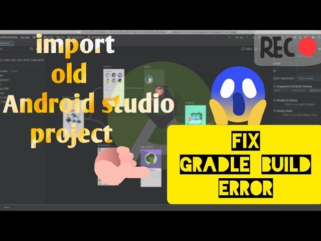 how to import  android studio project into android studio | fix gradle build error