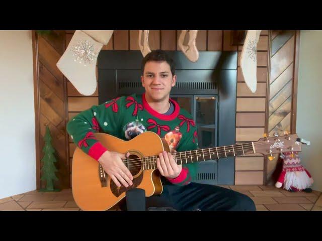 Jingle Bell Rock - Acoustic Guitar Cover | Ryan Valentine