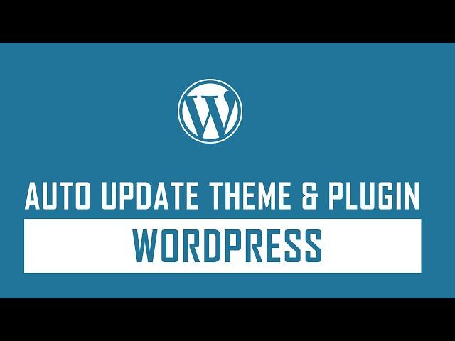 How to Enable the Auto Update on your WordPress Theme and Plugins?