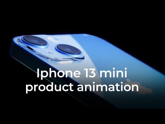 Iphone 13 Mini Product Animation - Blender 3D