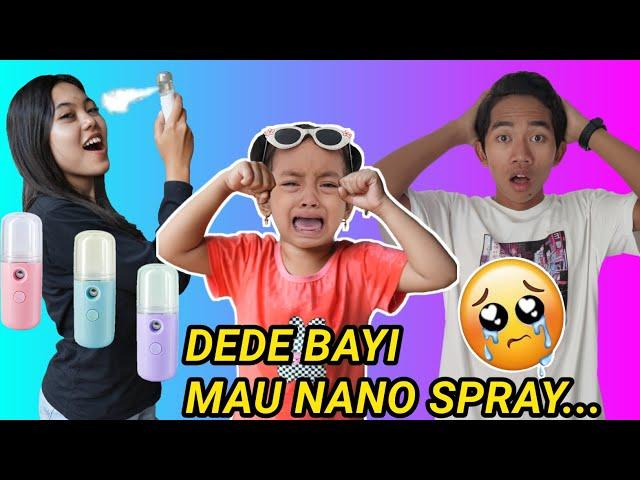 Ya ampun PONAKAN ARIK MAU NANO SPRAY VIRAL?! SAMPAI NANGIS KEJER! | Mikael TubeHD