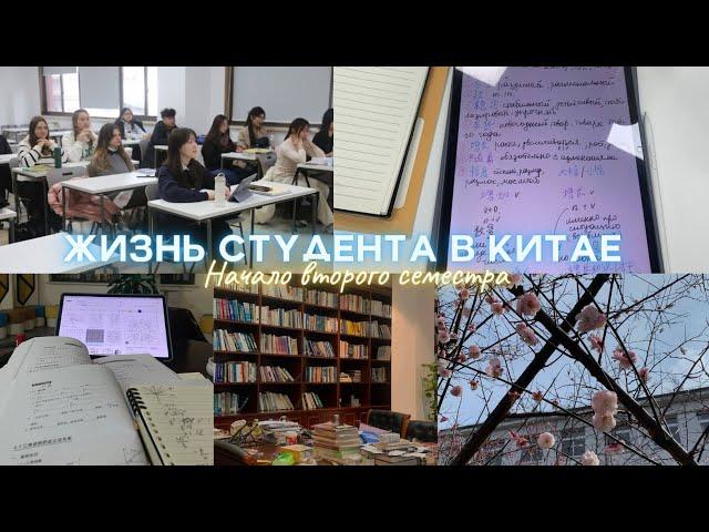 Учеба в Китае Один день из жизни студентки в Китае. Начало второго семестра