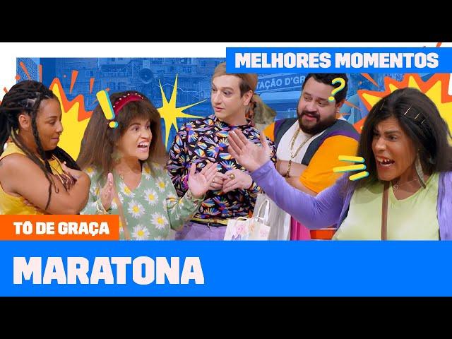 MELHORES MOMENTOS! Briti traída, Graça x Geralda e mais | Tô De Graça | Humor Multishow