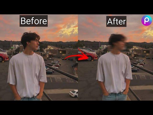 How to Edit Aesthetic Motion Blur Face | Aesthetic Motion Blur Face PicsArt Tutorial In Hindi 