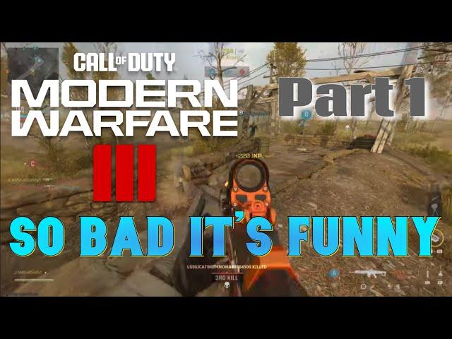 Call of Duty: Modern Warfare 3  Hilariously Bad Gameplay Moment PART 1 #gameplay #gaming #callofduty