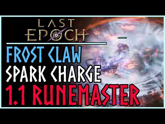 (1.1) Runemaster Spark Charger! - Last Epoch Harbingers of Ruin Build Guide