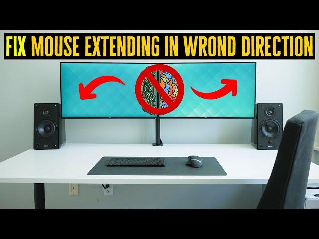 How to Setup 2 Monitors so the Mouse Extends Correctly from left to right | Windows 10