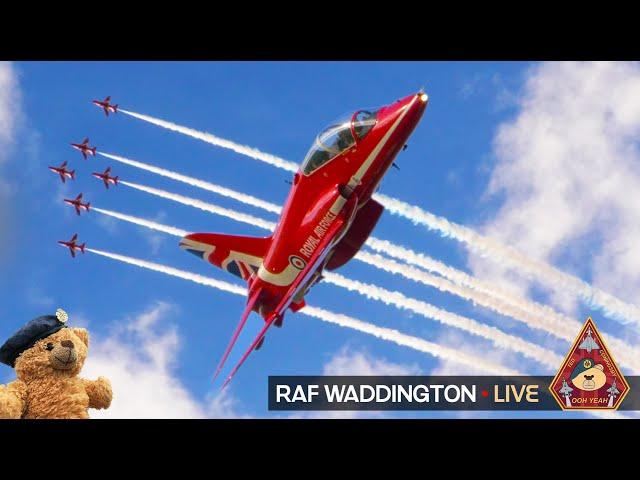 LIVE RAF WADDINGTON HOME OF THE RED ARROWS, ISTAR RIVET JOINT & SHADOW R1 26.11.24